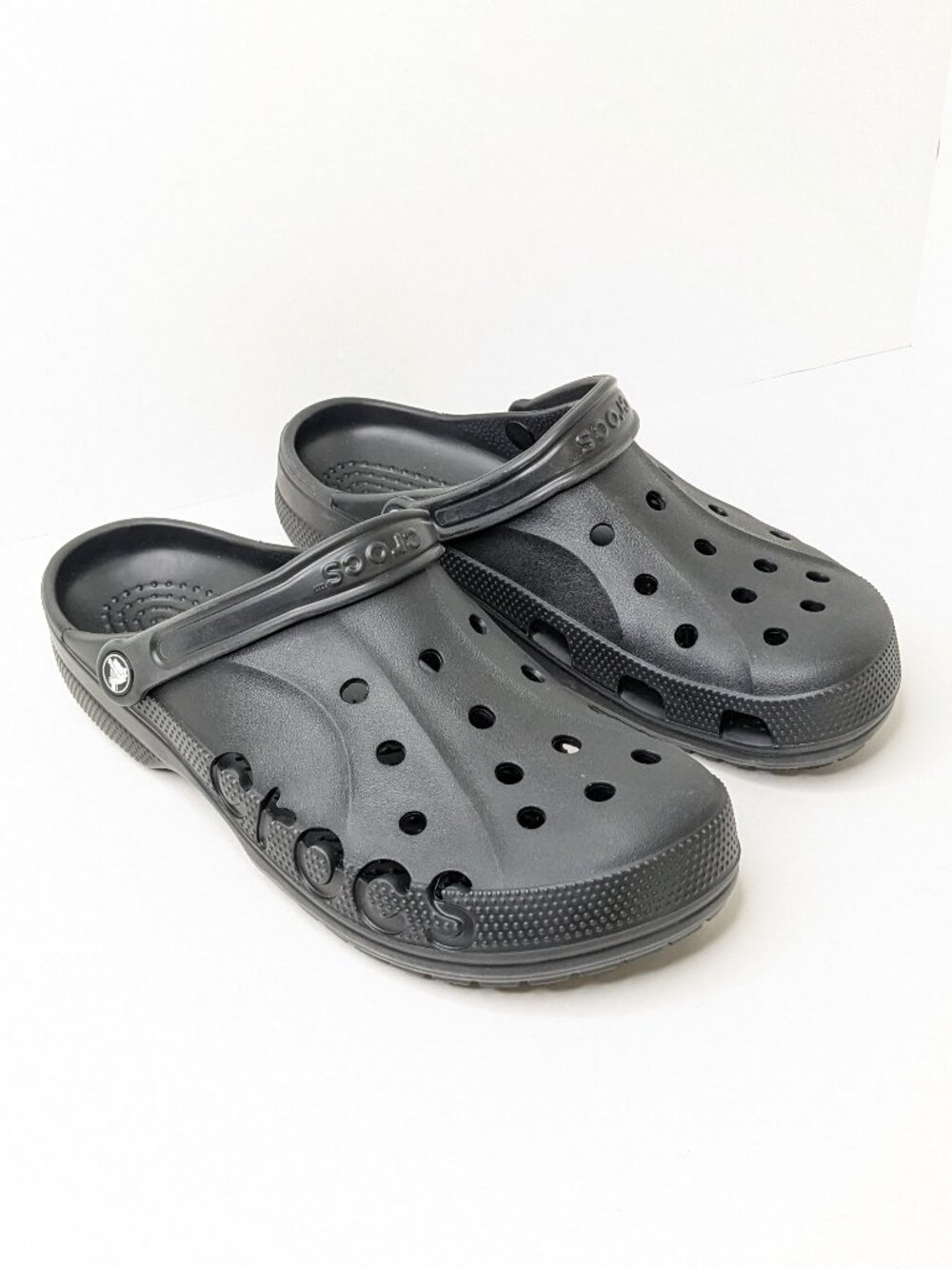Crocs Baya Clogs Black Men's 11